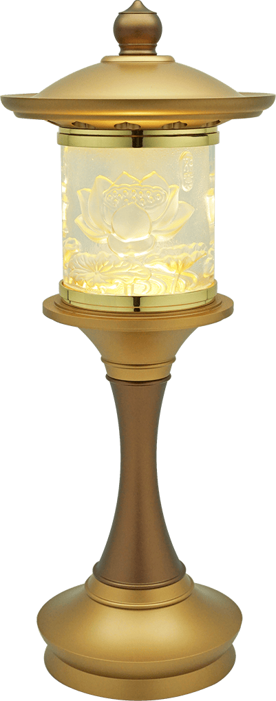 佛具-古沉色-寶華-銅器-香爐-佛燈-供杯-茶几