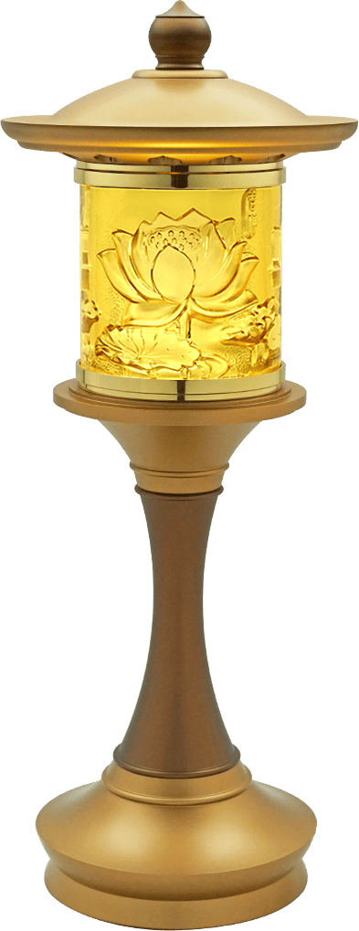 佛具-古沉色-寶華-銅器-香爐-佛燈-供杯-茶几