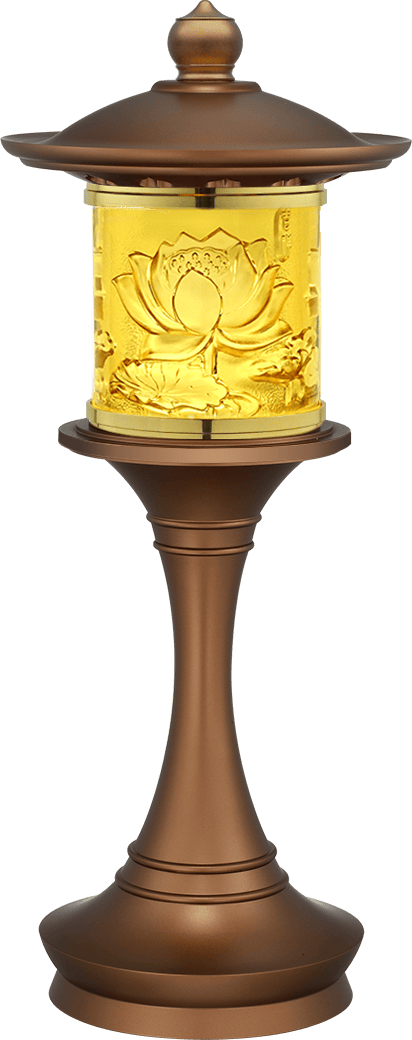 佛具-全沉-寶華-銅器-香爐-佛燈-供杯-茶几