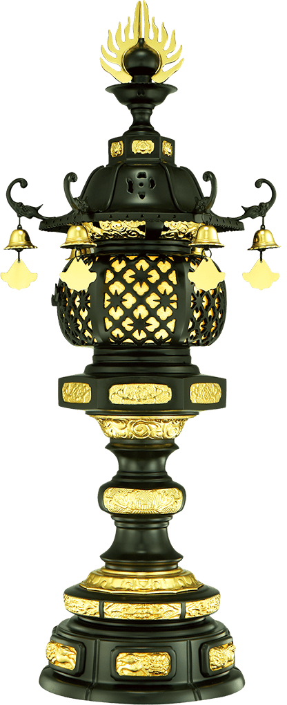 佛具-昭和-寶華-銅器-香爐-佛燈-供杯-茶几