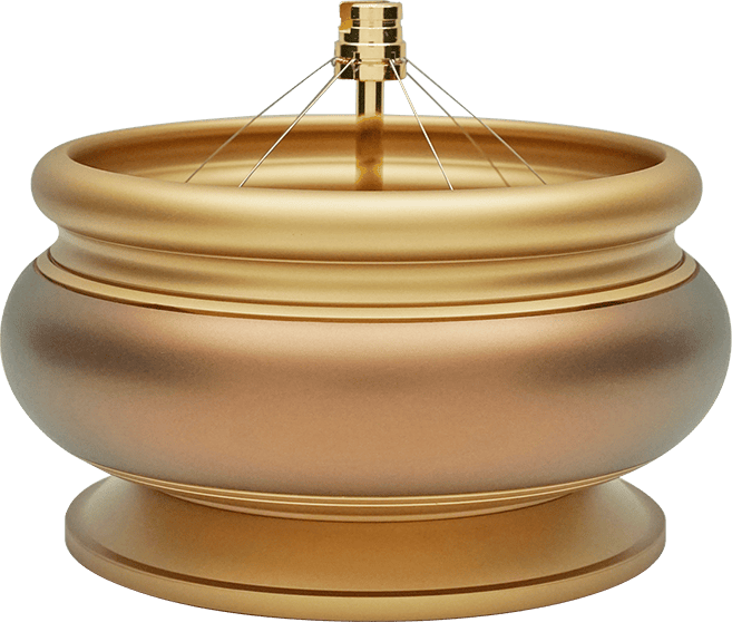 佛具-古沉色-寶華-銅器-香爐-祖先爐-佛燈-供杯-茶几-香環碗