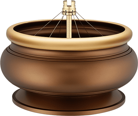 佛具-全沉-寶華-銅器-香爐-祖先爐-佛燈-供杯-茶几-香環碗