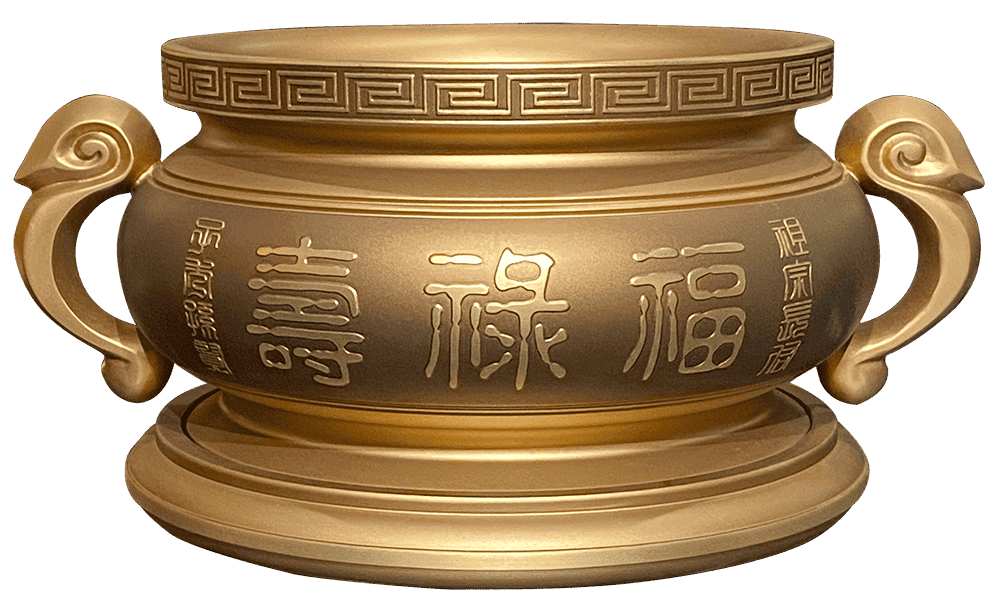 佛具-古沉色-寶華-銅器-香爐-祖先爐-佛燈-供杯-茶几