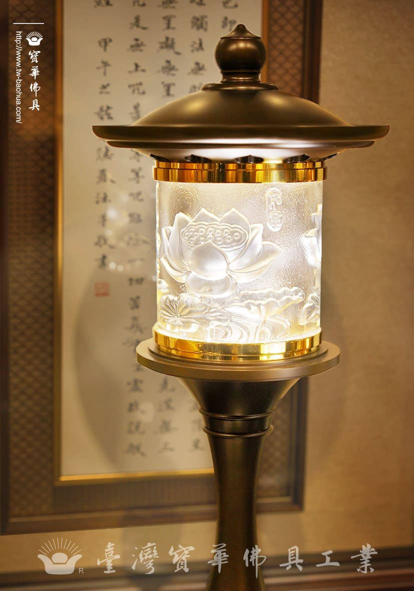 佛具-仿古-寶華-銅器-香爐-佛燈-供杯-茶几