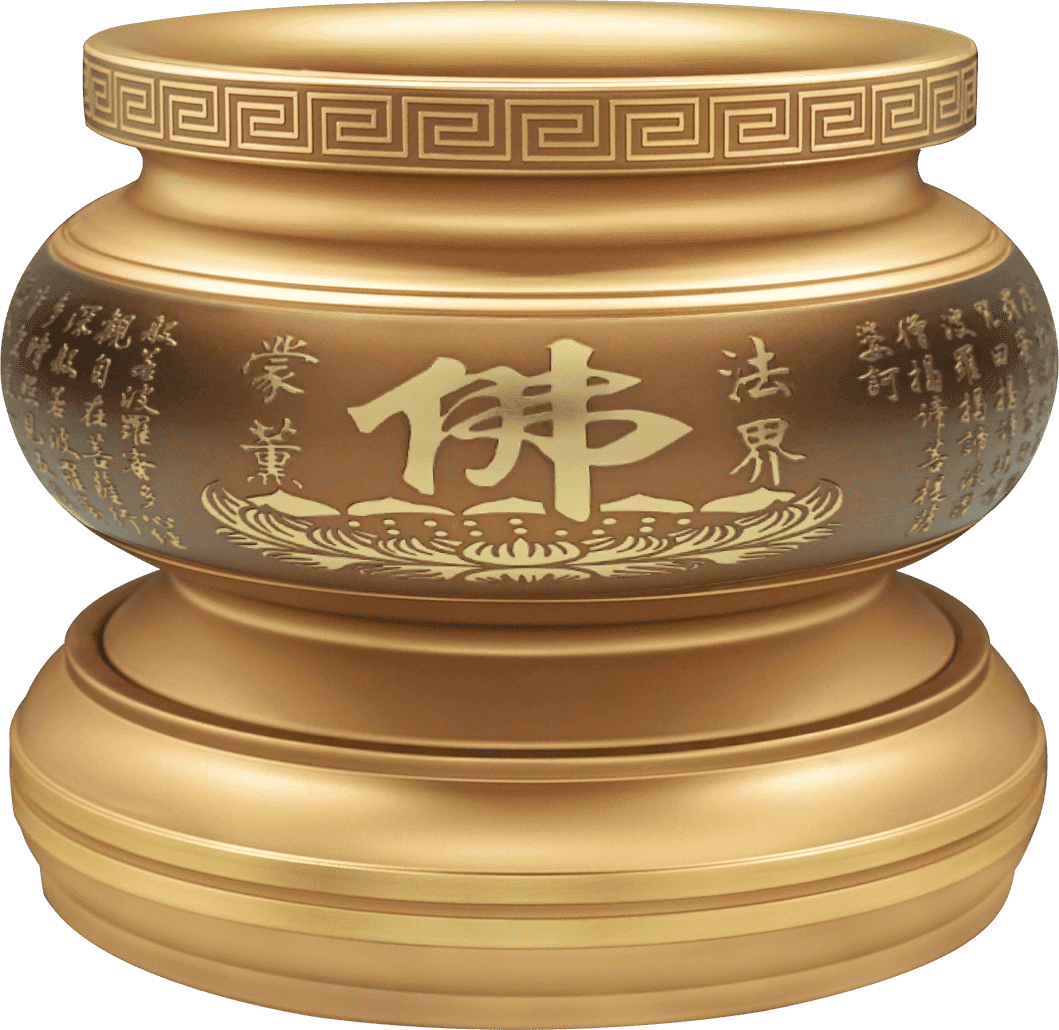 佛具-古沉色-寶華-銅器-香爐-佛爐-神明爐-佛燈-供杯-茶几