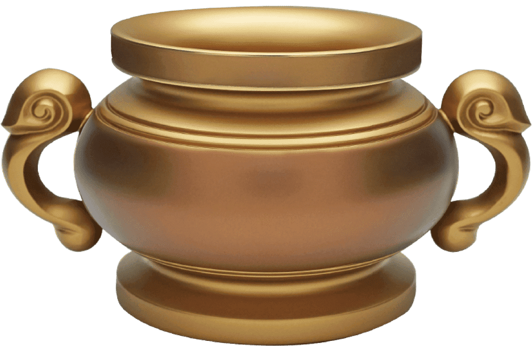 佛具-古沉色-寶華-銅器-香爐-祖先爐-佛燈-供杯-茶几