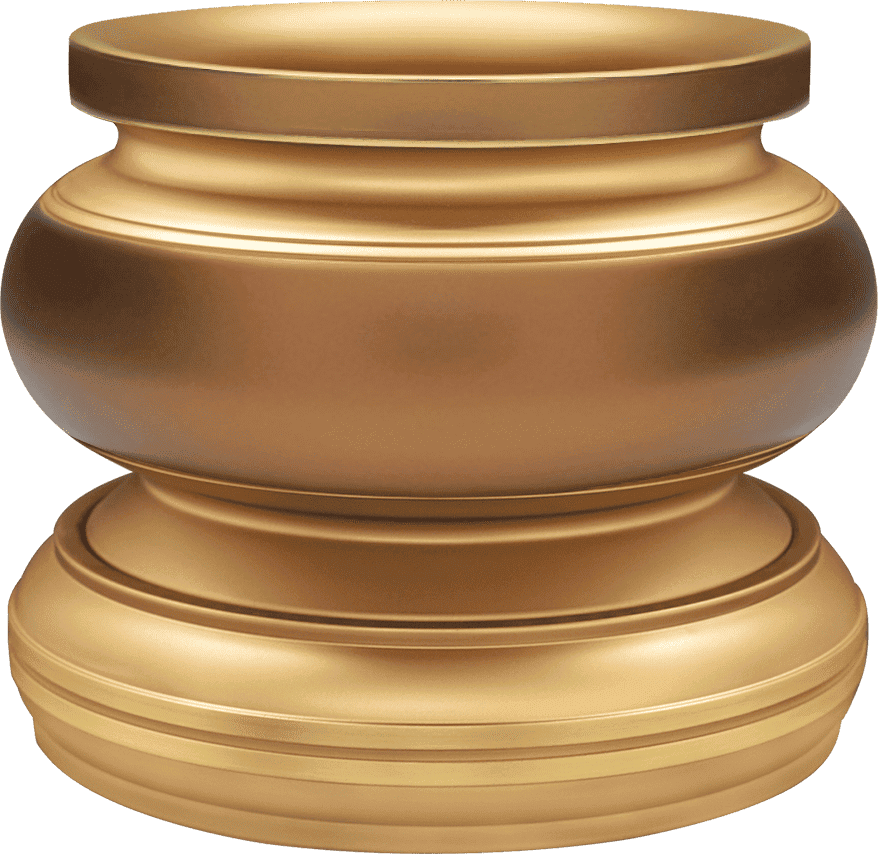 佛具-古沉色-寶華-銅器-香爐-佛爐-神明爐-佛燈-供杯-茶几