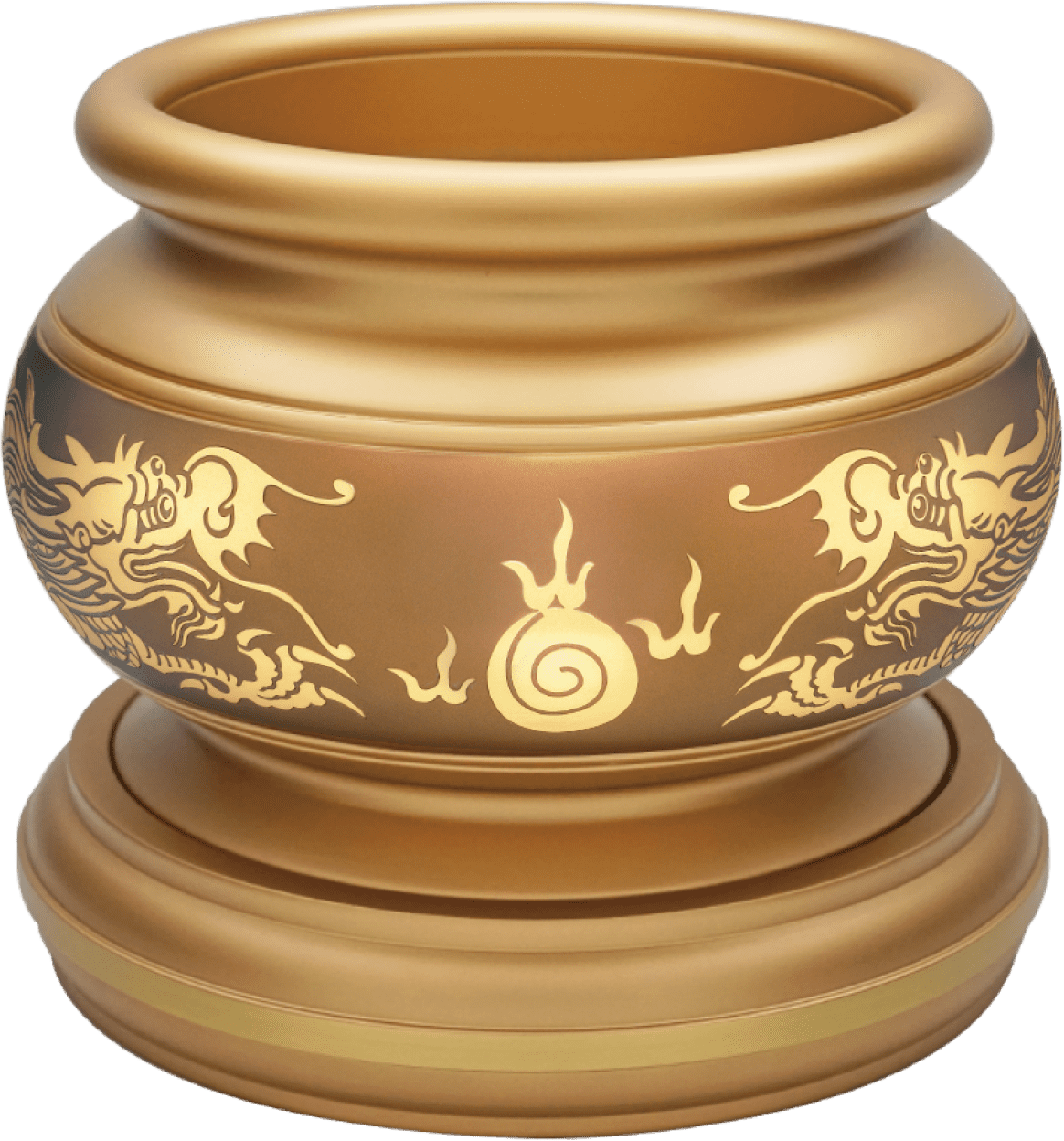 佛具-古沉色-寶華-銅器-香爐-佛爐-神明爐-佛燈-供杯-茶几