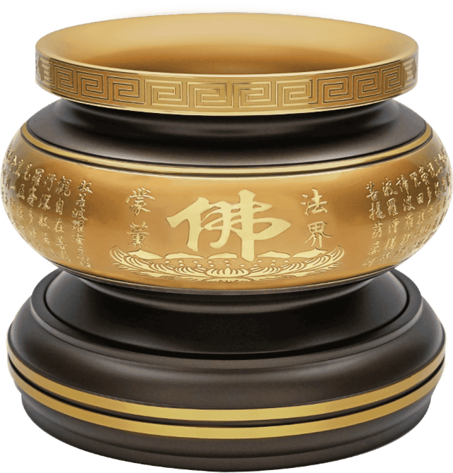 佛具-雙色-寶華-銅器-香爐-佛爐-神明爐-佛燈-供杯-茶几