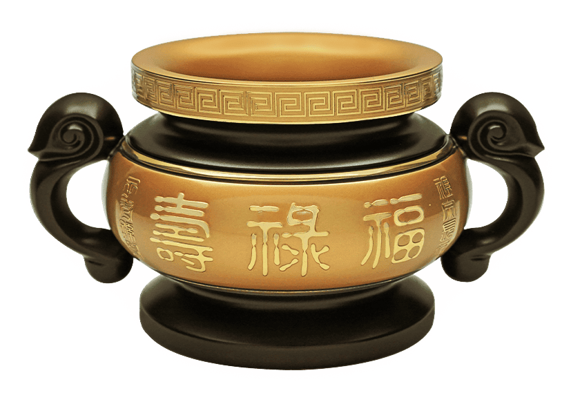 佛具-雙色-寶華-銅器-香爐-佛爐-神明爐-佛燈-供杯-茶几