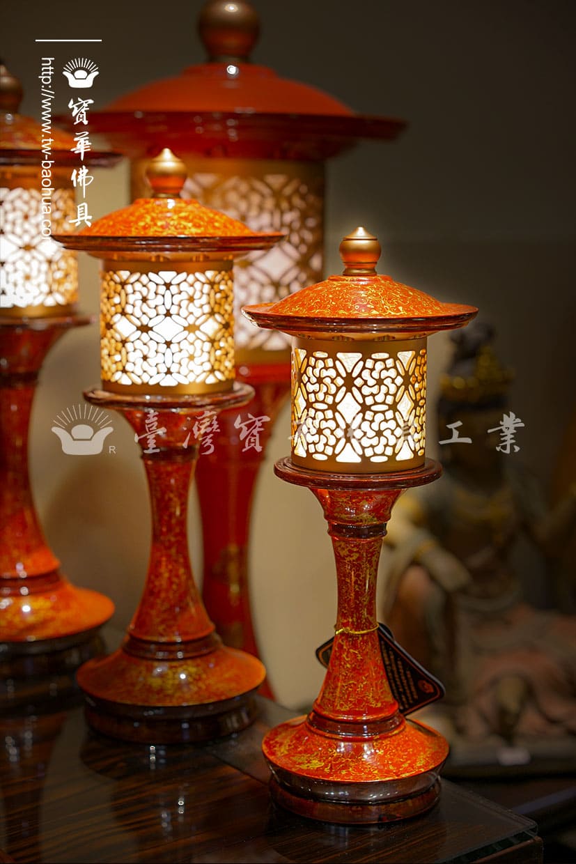 佛具-大紅袍-寶華-銅器-香爐-佛燈-供杯-茶几