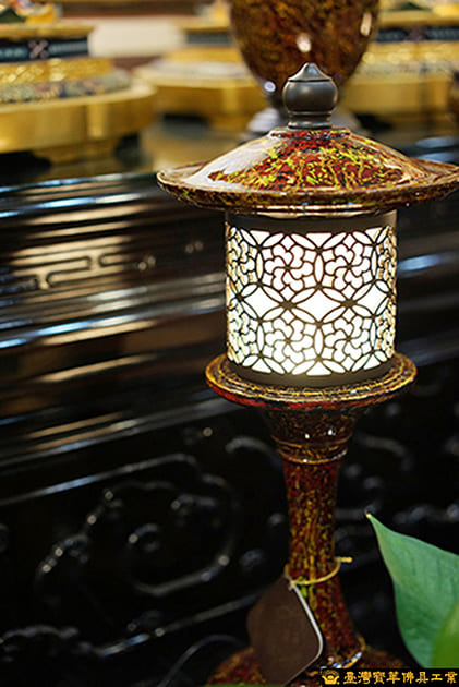 佛具-變塗-寶華-銅器-香爐-佛燈-供杯-茶几