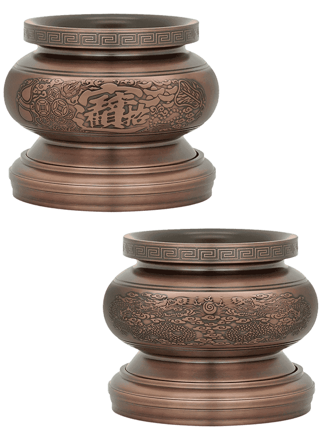 佛具-手染-寶華-銅器-香爐-佛爐-神明爐-佛燈-供杯-茶几-淨爐