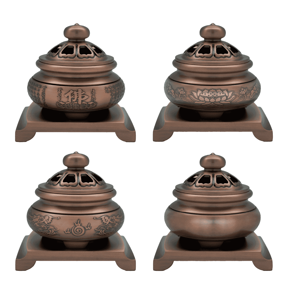 佛具-手染-寶華-銅器-香爐-佛爐-神明爐-佛燈-供杯-茶几-淨爐