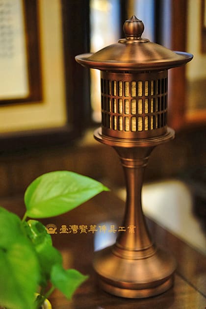 佛具-手染-寶華-銅器-香爐-佛燈-供杯-茶几
