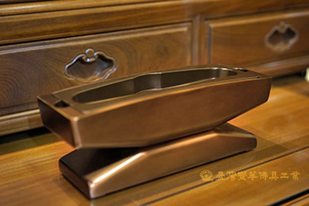 佛具-手染-寶華-銅器-香爐-佛燈-供杯-茶几