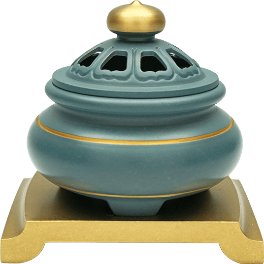 佛具-熱染藍-寶華-銅器-香爐-佛爐-神明爐-佛燈-供杯-茶几-淨爐