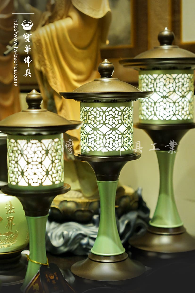 佛具-莫蘭迪古-寶華-銅器-香爐-佛燈-供杯-茶几