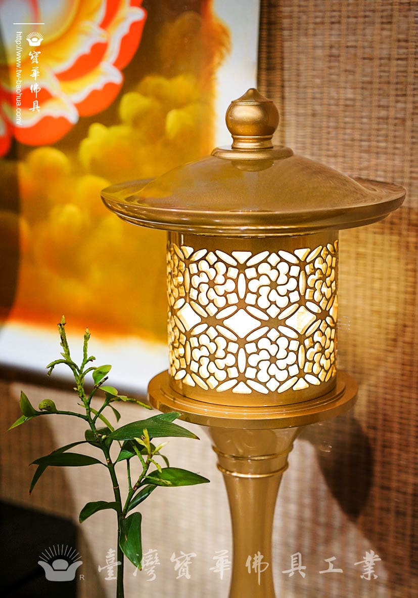 佛具-粉金-寶華-銅器-香爐-佛燈-供杯-茶几