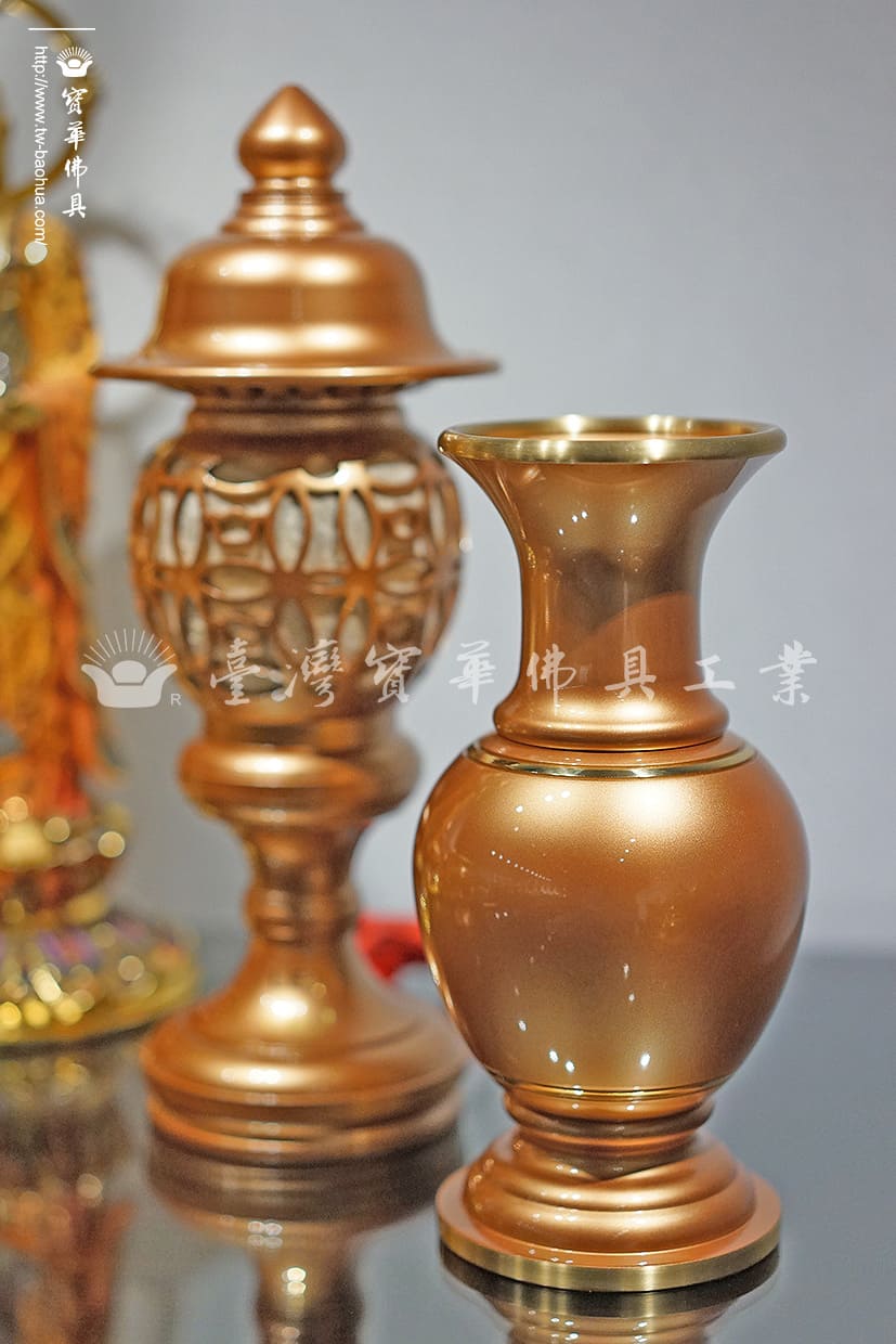 佛具-紅珊瑚-寶華-銅器-香爐-佛燈-供杯-茶几