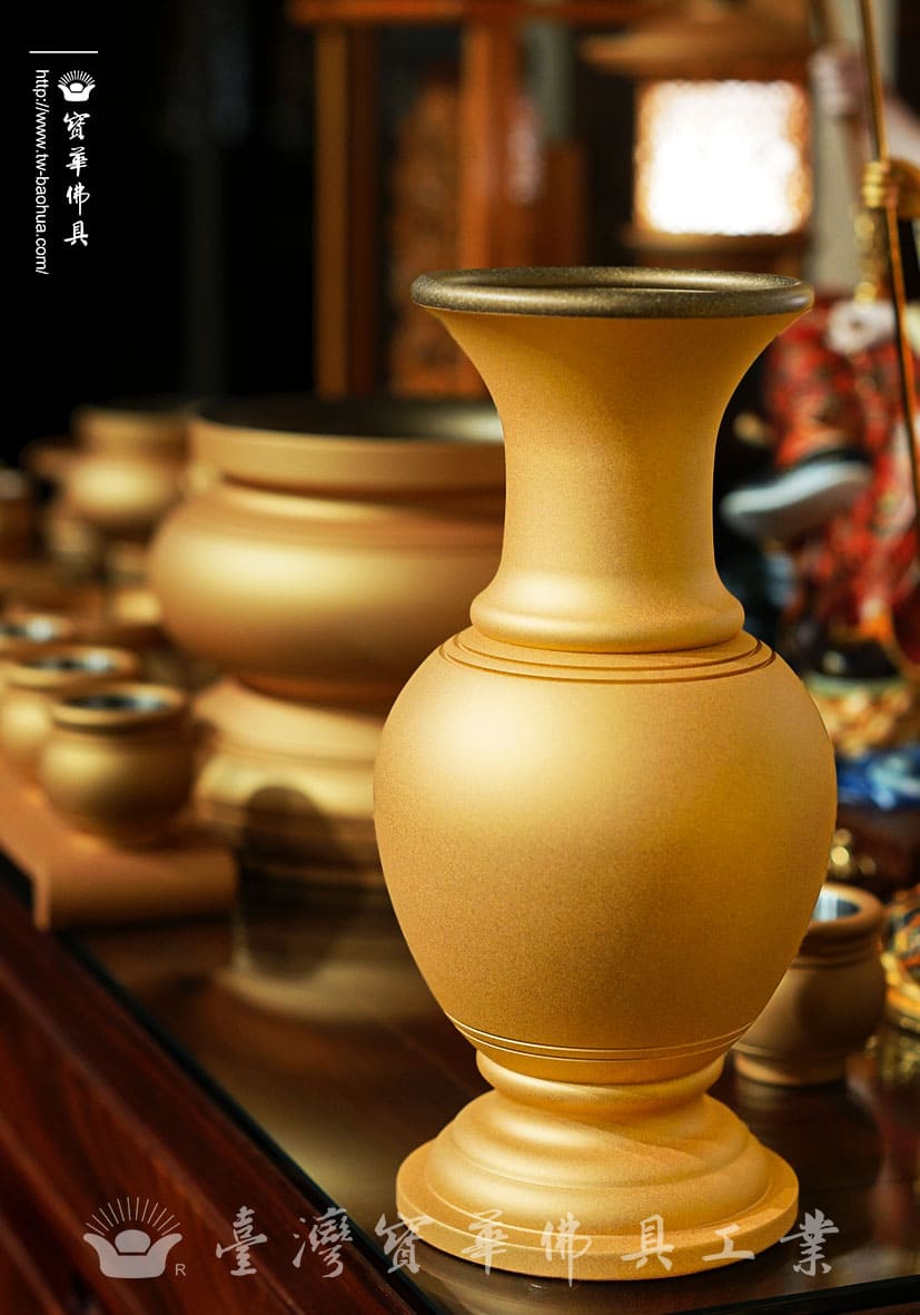 佛具-金沙-寶華-銅器-香爐-佛燈-供杯-茶几