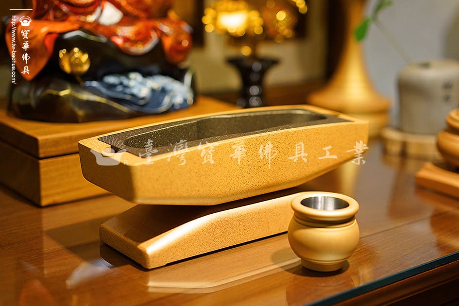 佛具-金沙-寶華-銅器-香爐-佛燈-供杯-茶几