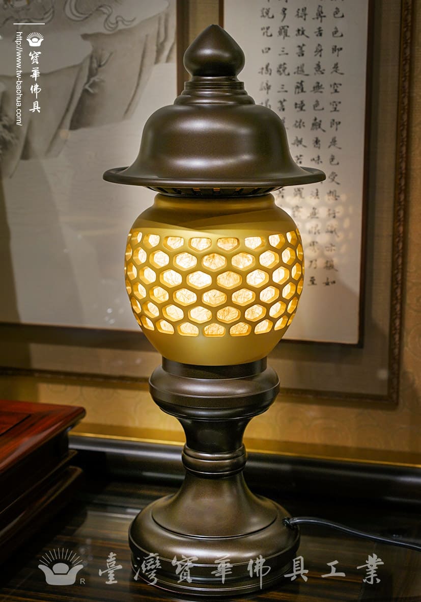 佛具-黃珍珠-寶華-銅器-香爐-佛燈-供杯-茶几