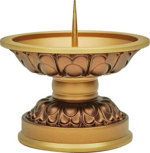 佛具-古沉色-寶華-銅器-香爐-祖先爐-佛燈-供杯-茶几-燭台