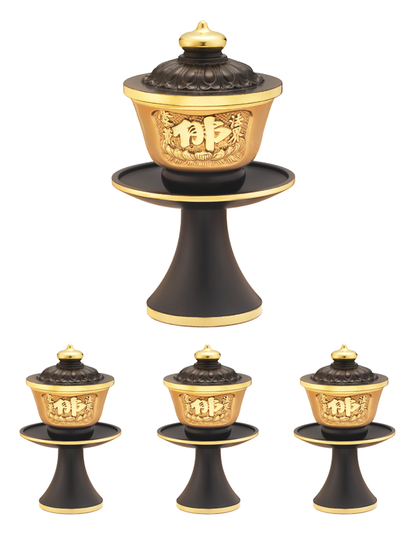 佛具-雙色-寶華-銅器-香爐-祖先爐-佛燈-供杯-茶几