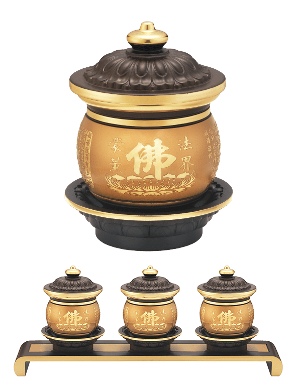 佛具-雙色-寶華-銅器-香爐-祖先爐-佛燈-供杯-茶几