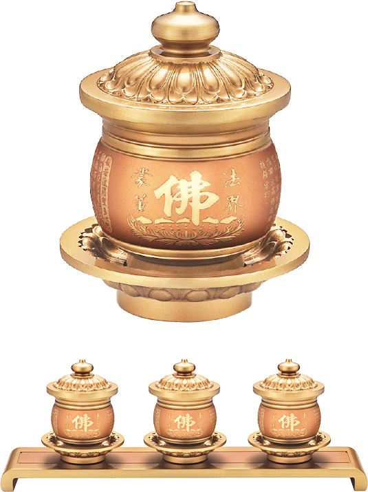 佛具-粉紅珍珠-寶華-銅器-香爐-祖先爐-佛燈-供杯-茶几