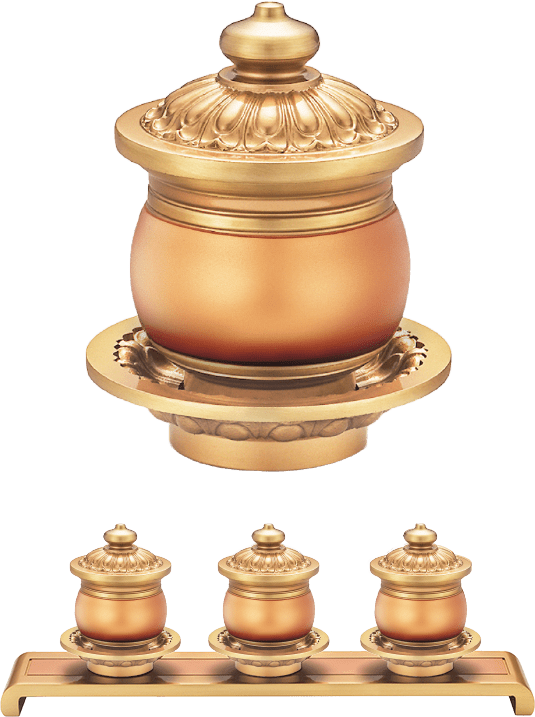 佛具-粉紅珍珠-寶華-銅器-香爐-祖先爐-佛燈-供杯-茶几