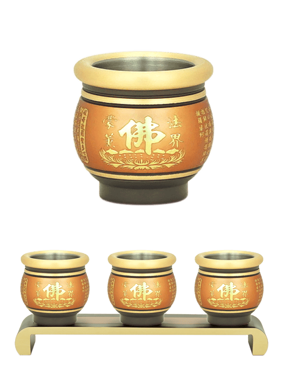 佛具-紅珍珠-寶華-銅器-香爐-祖先爐-佛燈-供杯-茶几