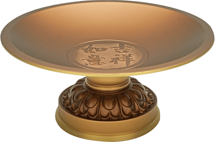 佛具-古沉色-寶華-銅器-香爐-祖先爐-佛燈-供杯-茶几-供盤