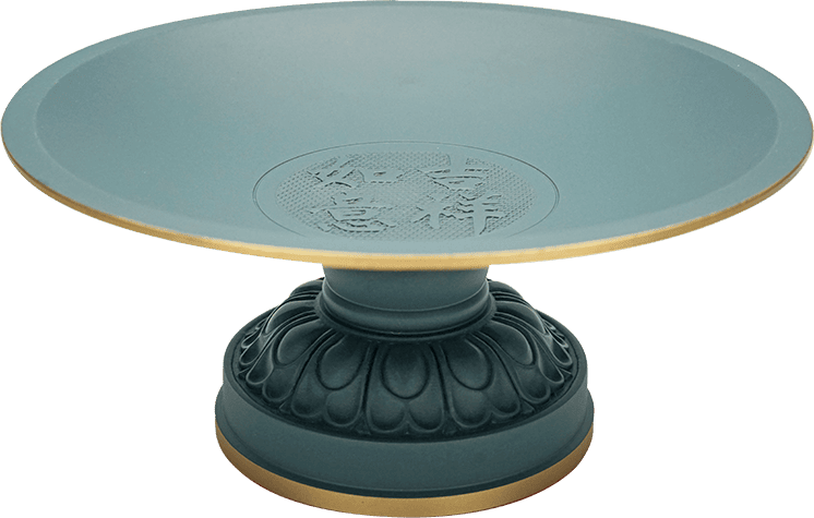 佛具-熱染藍-寶華-銅器-香爐-祖先爐-佛燈-供杯-茶几-供盤